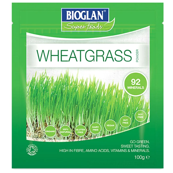 Bioglan Superfoods Supergreens Wheatgrass Powder - 100 g