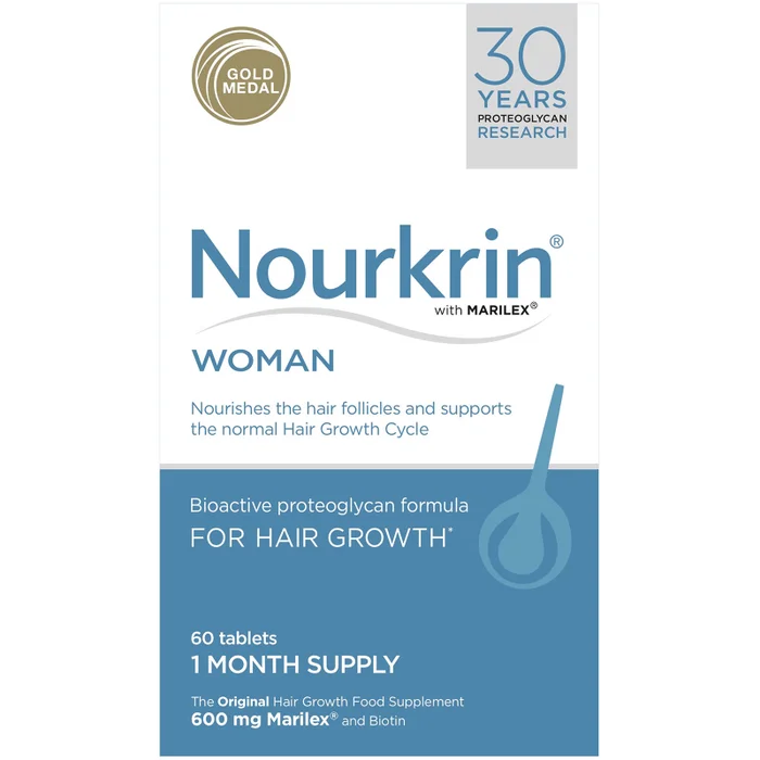 Nourkrin Woman Nahrungsergänzung für den Haarwuchs (60 Tabletten)