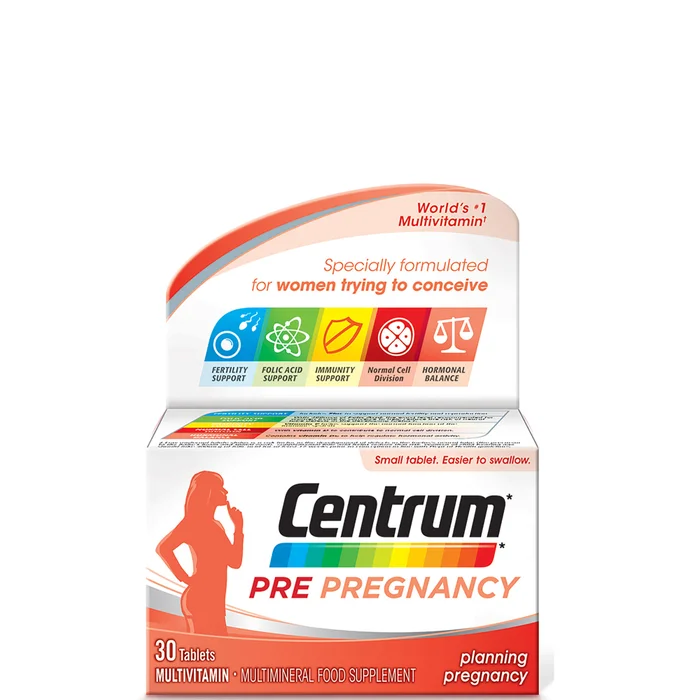 Centrum Nahrungsergänzung vor der Schwangerschaft (30 Tabletten)