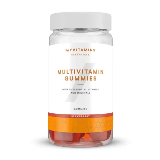 Multivitamine Fruchtgummis - 60Gummibärchen - Erdbeere