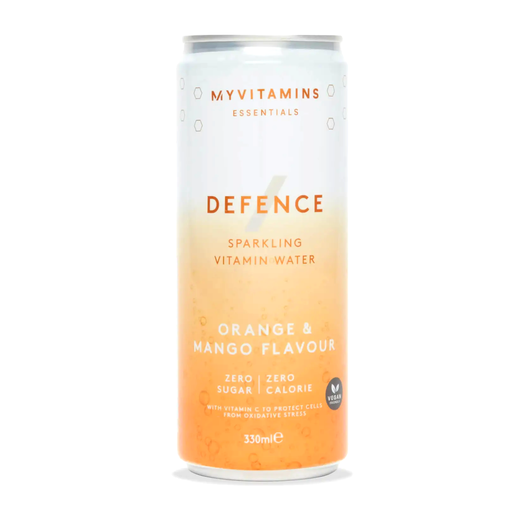 Abwehr - Vitaminwasser mit Kohlensäure (Probiergröße) - Orange and Mango