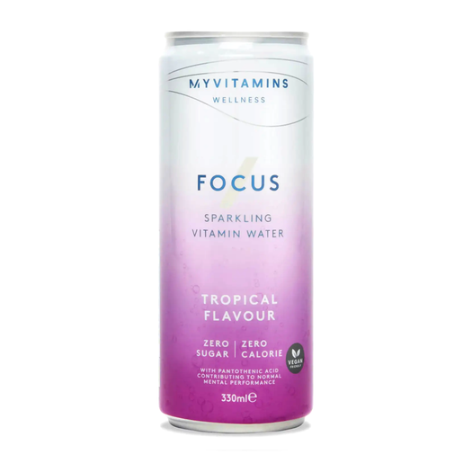 Fokus - Vitaminwasser mit Kohlensäure (Probiergröße) - Tropisch