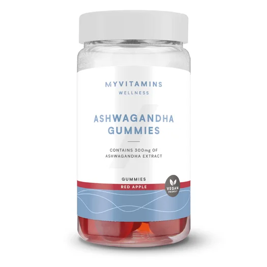 Ashwagandha-Fruchtgummis - 60Gummibärchen - Red Apple (Extra Strength)