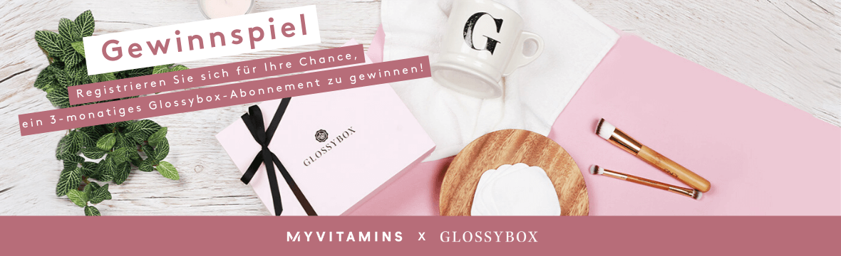 Glossy Box Email Sign Up Banners